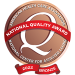 American Health Care Association National Quality Award 2022 Bronze