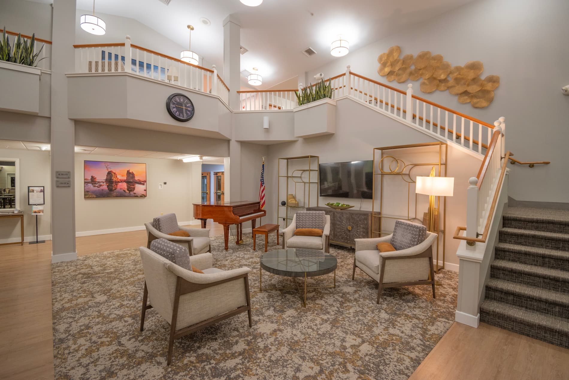 Avamere at Newberg Lobby